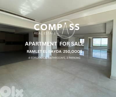 APARTMENT FOR SALE IN RAMLET EL BAYDA