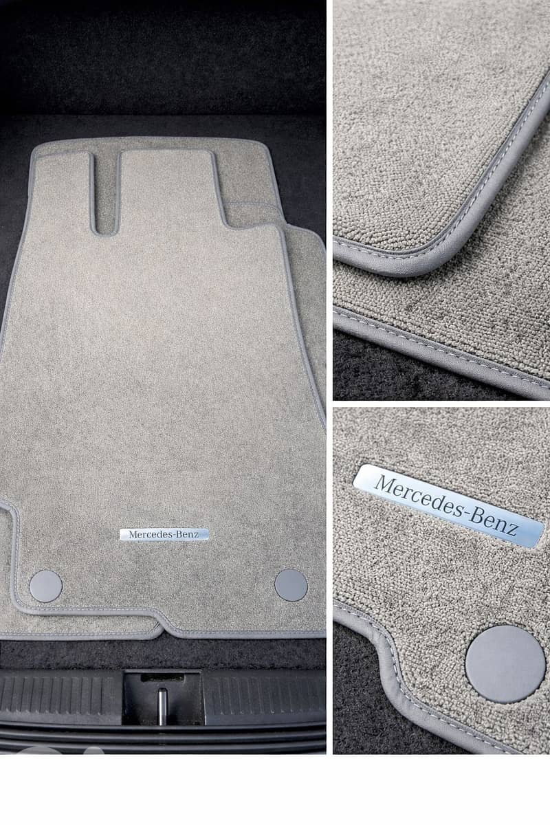 Original Mercedes-Benz Velour Floor Mats – Brand New 1