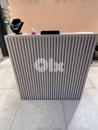 Desk with drawer and lock