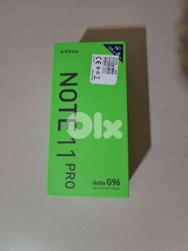 Infinix note 11 pro with box (charger + screen protector) 7