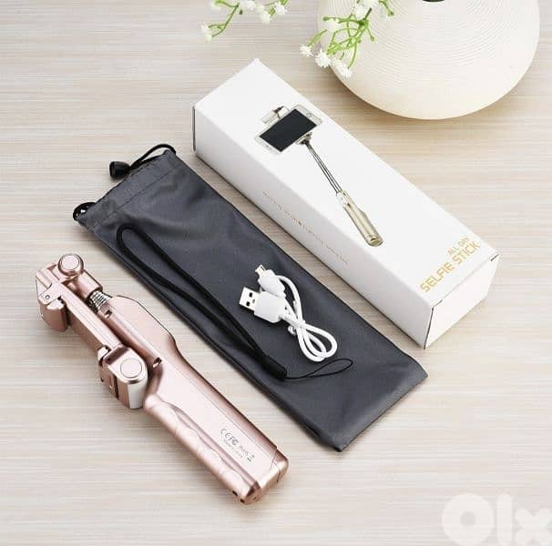 Selfie Stick Luz Led Bluetooth Fotos Nuevo Envio Gratis/4$ delivery 2