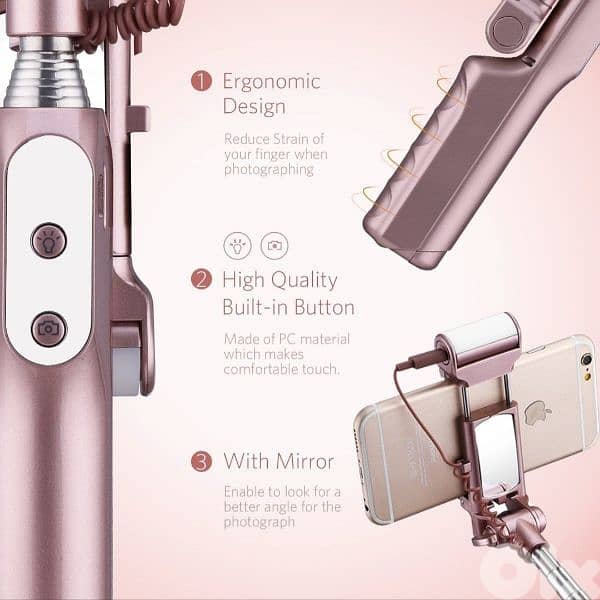 Selfie Stick Luz Led Bluetooth Fotos Nuevo Envio Gratis/4$ delivery 3