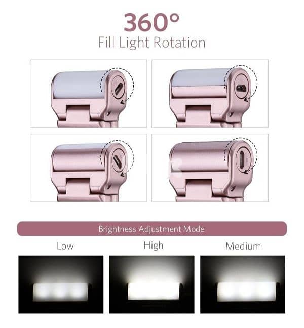 Selfie Stick Luz Led Bluetooth Fotos Nuevo Envio Gratis/4$ delivery 7