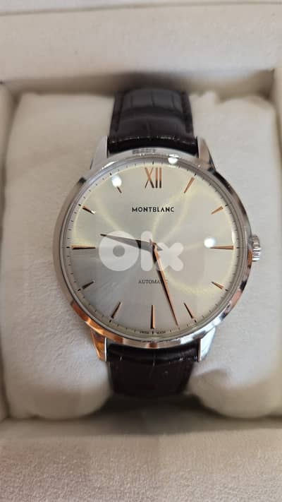 Original MontBlanc Meisterstuck Heritage Steel Watch Automatic 41mm
