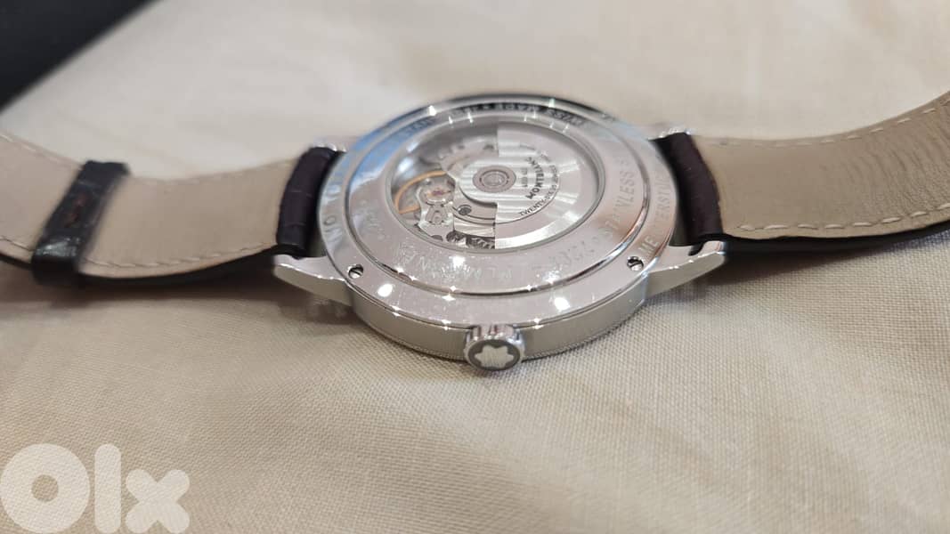 Original MontBlanc Meisterstuck Heritage Steel Watch Automatic 41mm 4