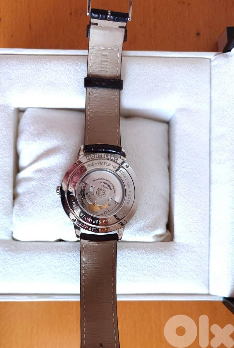 Original MontBlanc Meisterstuck Heritage Steel Watch Automatic 41mm 6