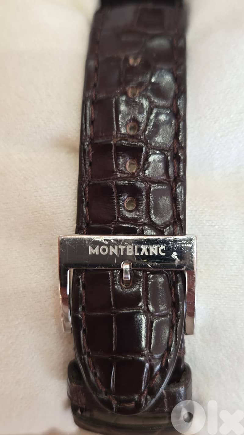 Original MontBlanc Meisterstuck Heritage Steel Watch Automatic 41mm 7