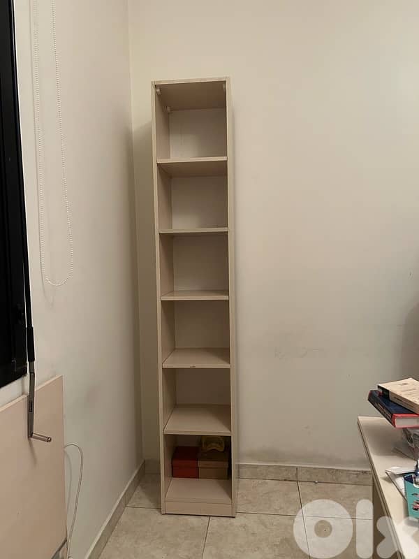 wooden bedroom closet- Good condition. 2