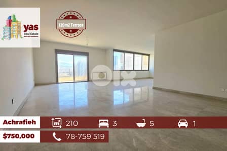 Achrafieh/Sioufi 210m2 | Brand New | Unlockable View | SKH |