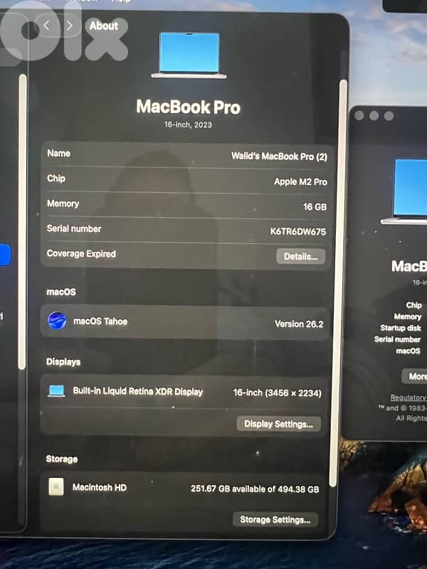 MacBook Pro M2 16 inch 1