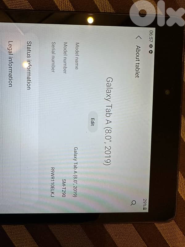Samsung galaxy tab A 2019 3