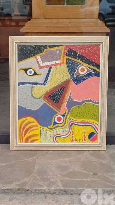 لوحة رسم زيتي اوروبية