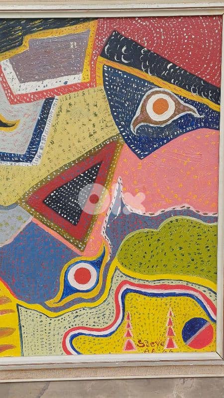 لوحة رسم زيتي اوروبية 5