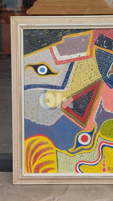 لوحة رسم زيتي اوروبية 6