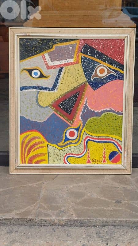 لوحة رسم زيتي اوروبية 8