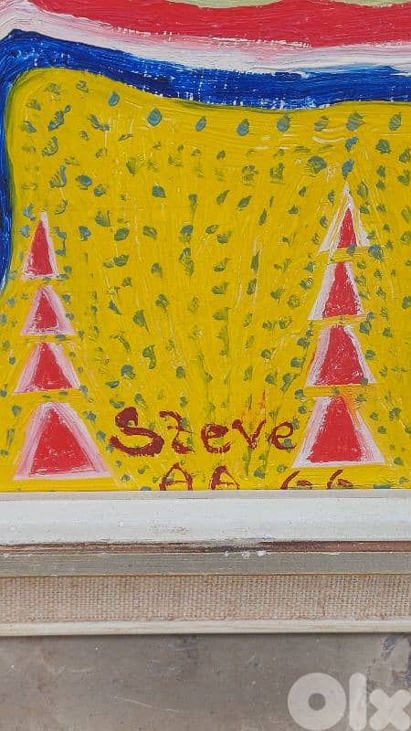 لوحة رسم زيتي اوروبية 9