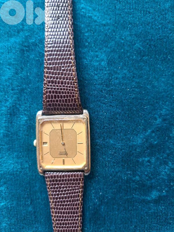 ساعة سايكو يابانية الاصل بكل شي 1