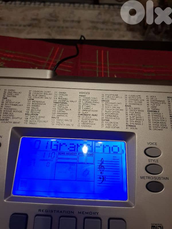 oriantal keyboard for sale brand : Ringway TB820 used but like new 4