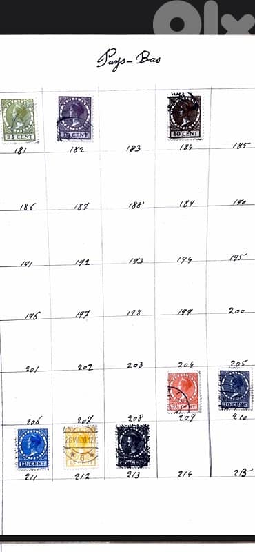 Nederlands Stamps (Pays Bas)