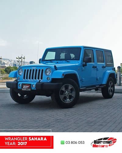 Jeep Wrangler 2017 Sahara Anniversary