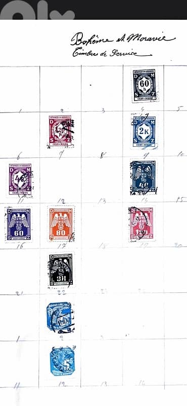 Bohemia and Moravia Stamps
