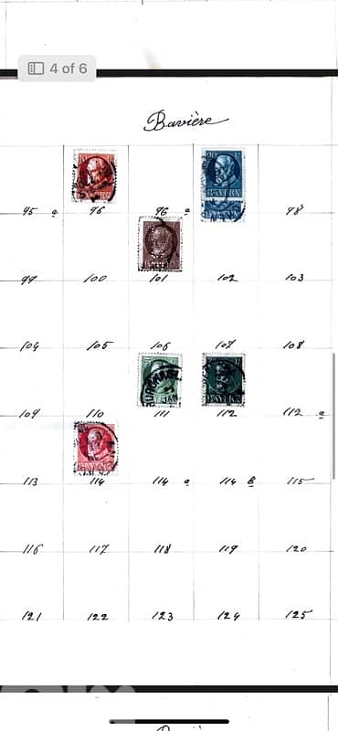 Bavaria Stamps 3