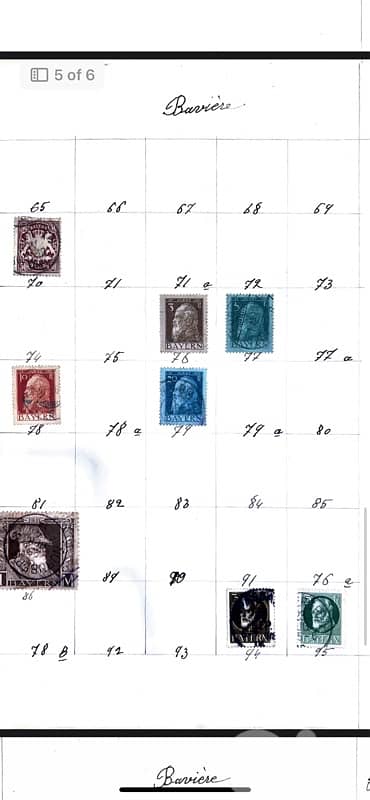 Bavaria Stamps 4
