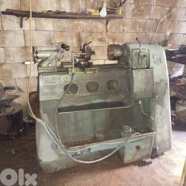 مخرطة حديد 1