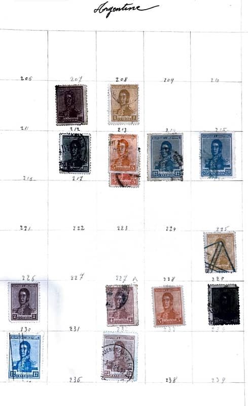 Argentina stamps 3