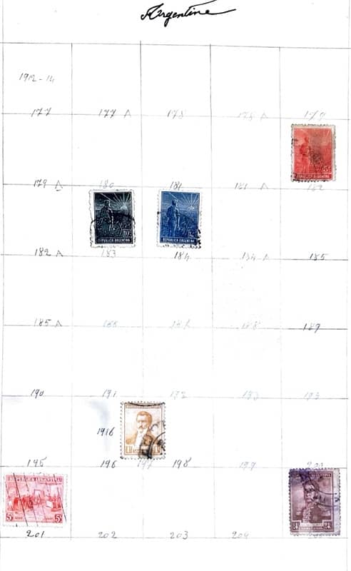 Argentina stamps 4
