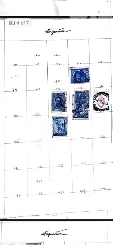 Argentina Stamps 1