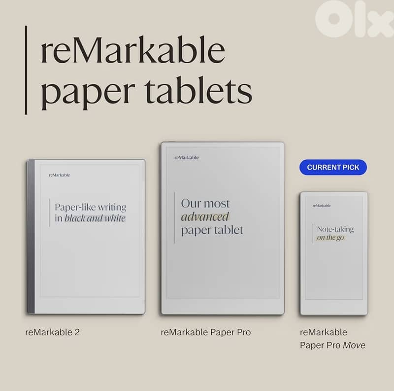 reMarkable Paper Pro Move Essential Pack | Electronic Ink Tablet - 7.3 9