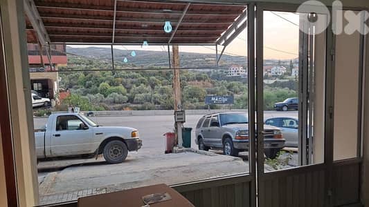 محل للبيع | شكا | طريق شكا-اميون