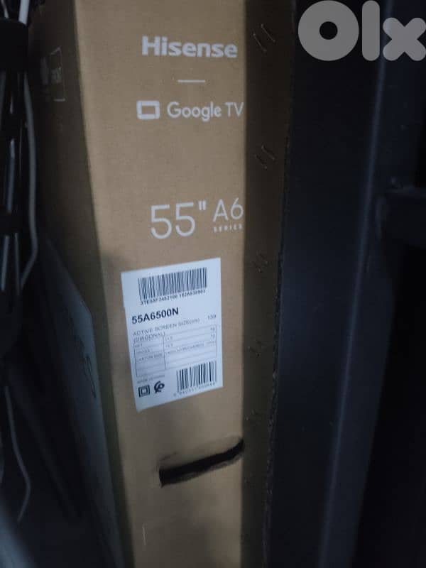 hisense tv 55" 4k google 1