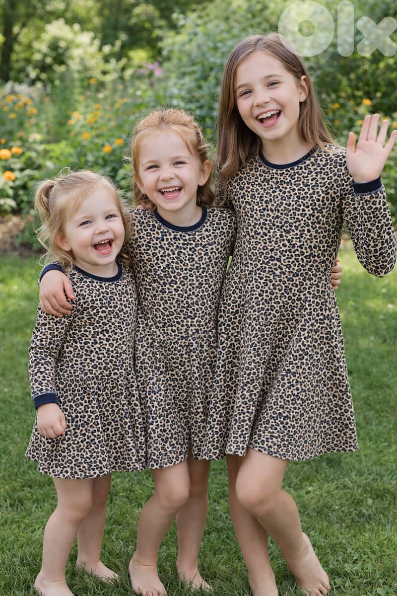 Baby's Leopard Print Dress. . 3Pcs for 10$ 1