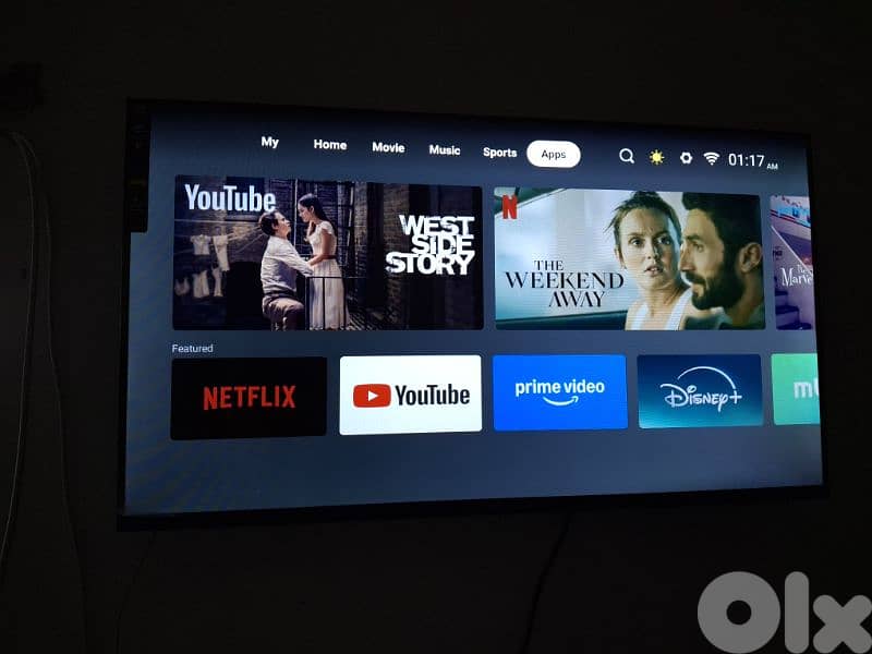 Elements smart tv 43" 4