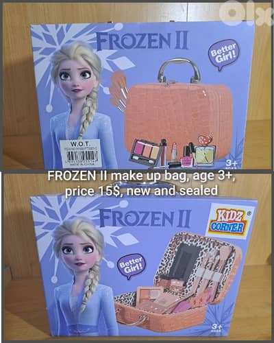 make up sets Frozen, new and sealed