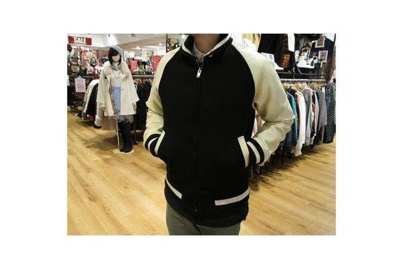 JCP wool and real leather jacket 3