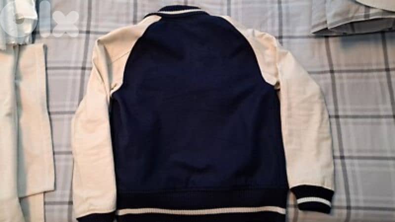 JCP wool and real leather jacket 7