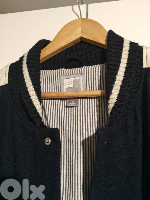 JCP wool and real leather jacket 13