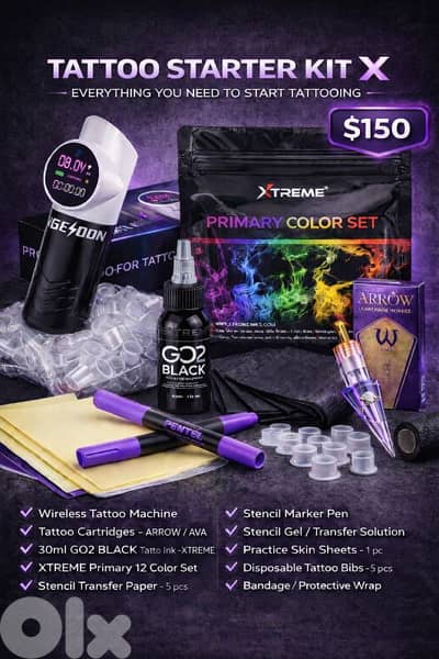 TATTOO STARTER KIT *X*