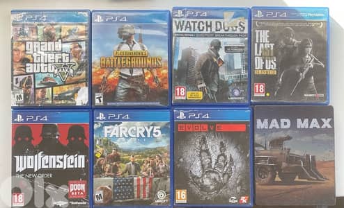 ps4 games cd playstation