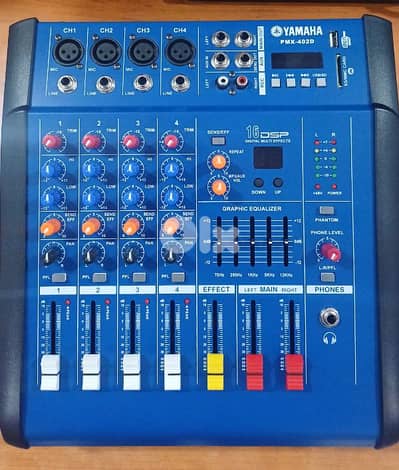 yamaha powered mixer 600w