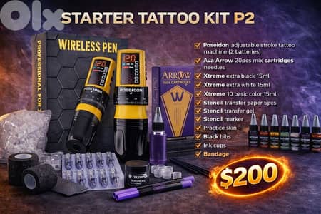 TATTOO STARTER KIT *P2*