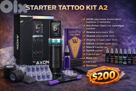TATTOO STARTER KIT *A2*