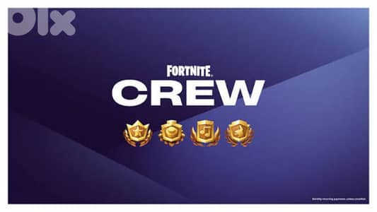 Fortnite Crew Pass (Very Cheap)