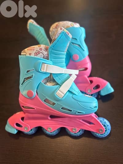 rollers and safety set for girls