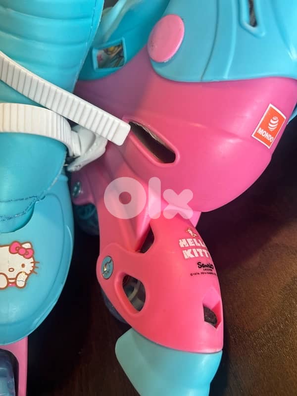 rollers and safety set for girls 2