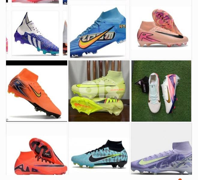 football shoes original nike w adidas w puma احذية كرة قدم فوتبول 8