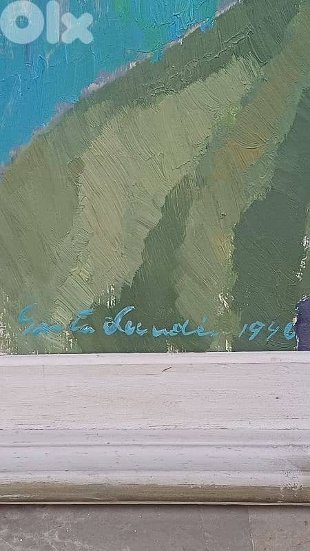 لوحة رسم زيتي اوروبية 7